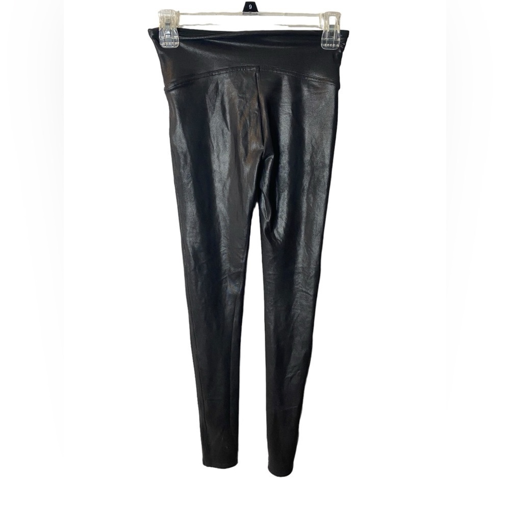 Spanx Faux Leather Leggings Black - Picture 3 of 4